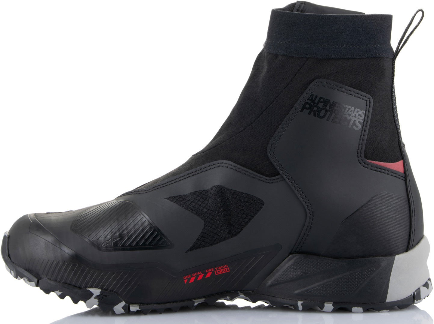 Alpinestars CR-8 Gore-Tex vandtætte motorcykelsko sort/grå/rød 12,5 Figur 6