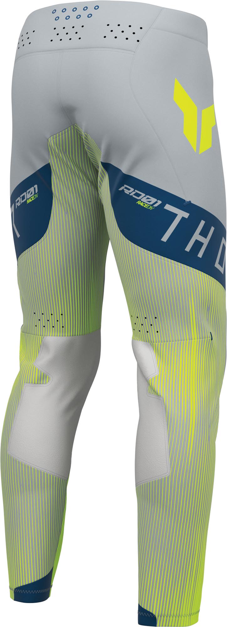 Thor Sportmode Vanish Pantalones de motocross gris/amarillo 31 Figura 3