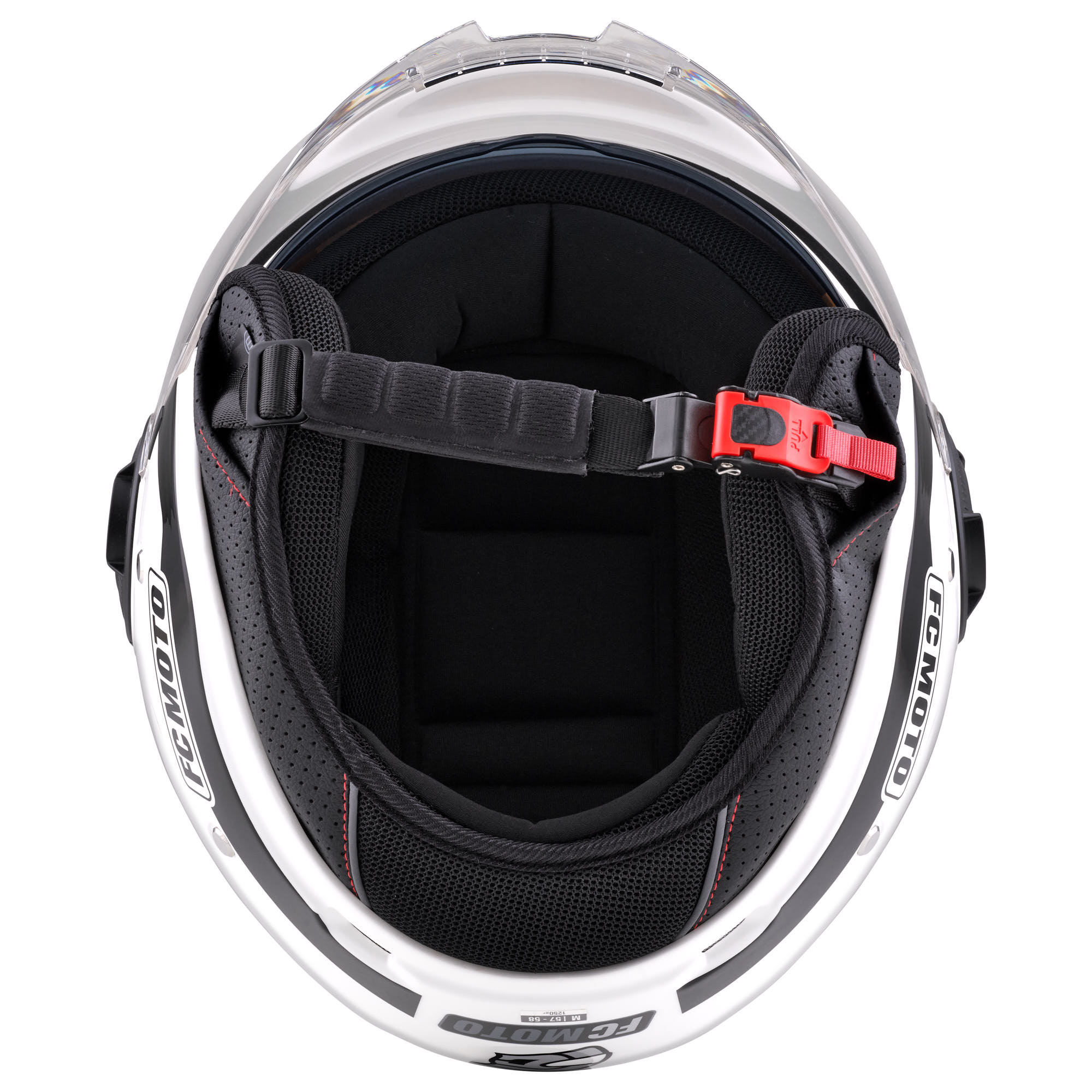 FC-Moto Ralgo Casco Jet bianco/nero L Figura 6