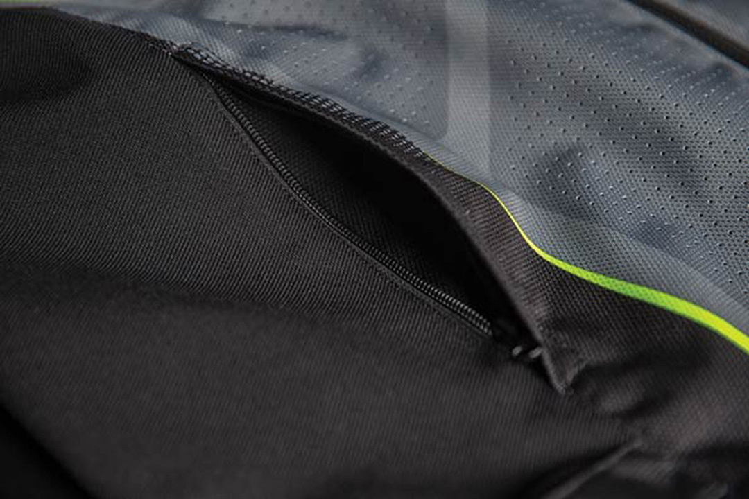 Icon Hooligan Ultrabolt Motorcycle Textile Jacket grey/green 3XL Figure 5