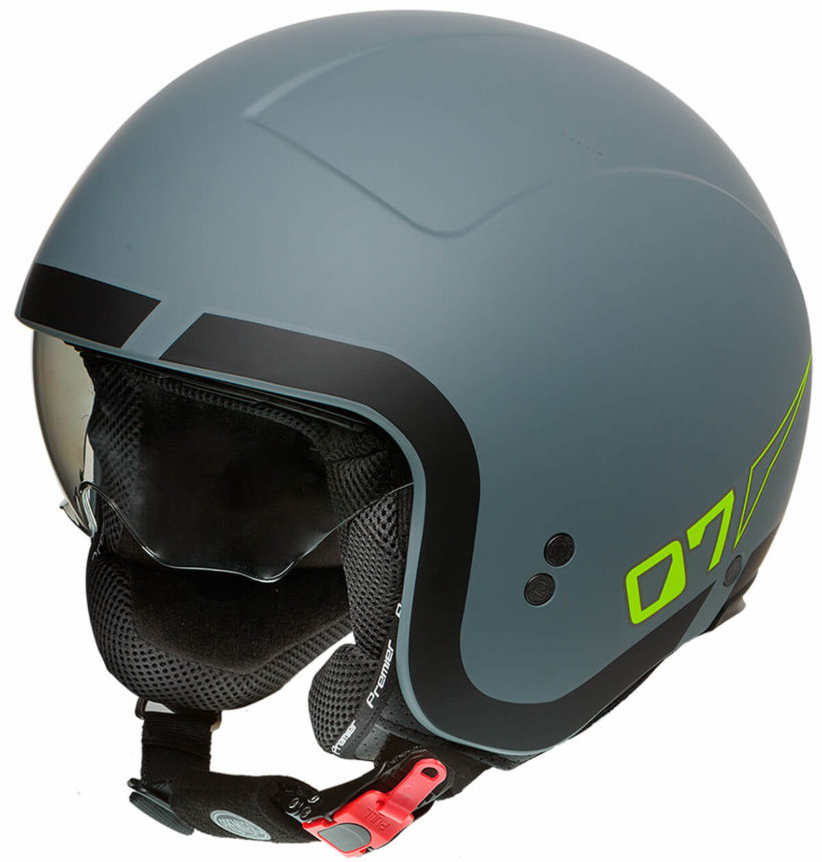 Premier Rocker LN Capacete a jato Cinza/Preto L (58) Figura 1