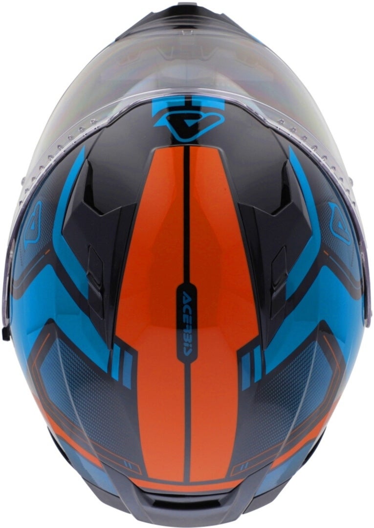 Acerbis X-Way Graphic Helm blauw/oranje Verlies (59/60) Figuur 6