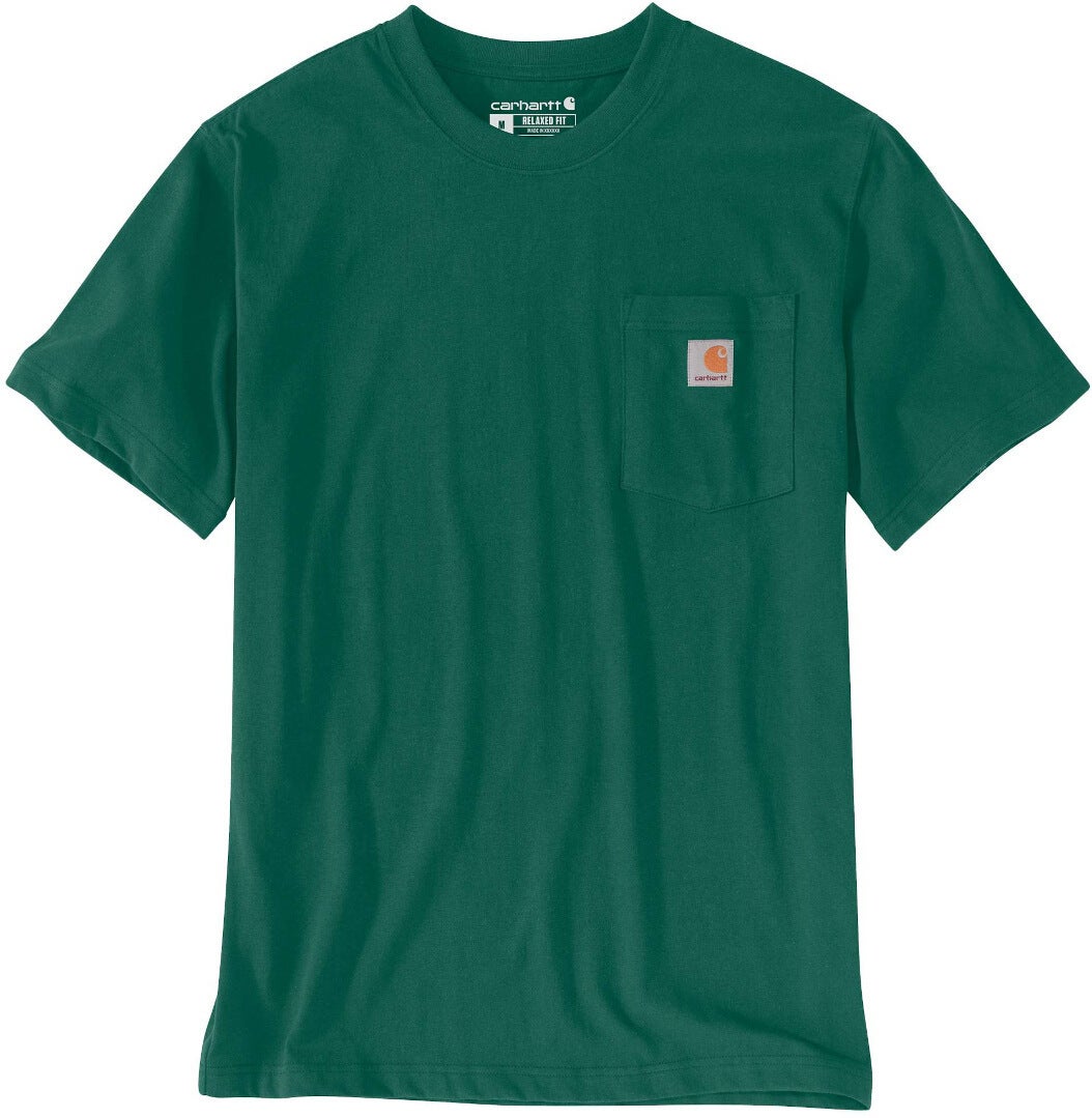 Carhartt Workwear Pocket Triko tmavě zelená M Obrázek 1