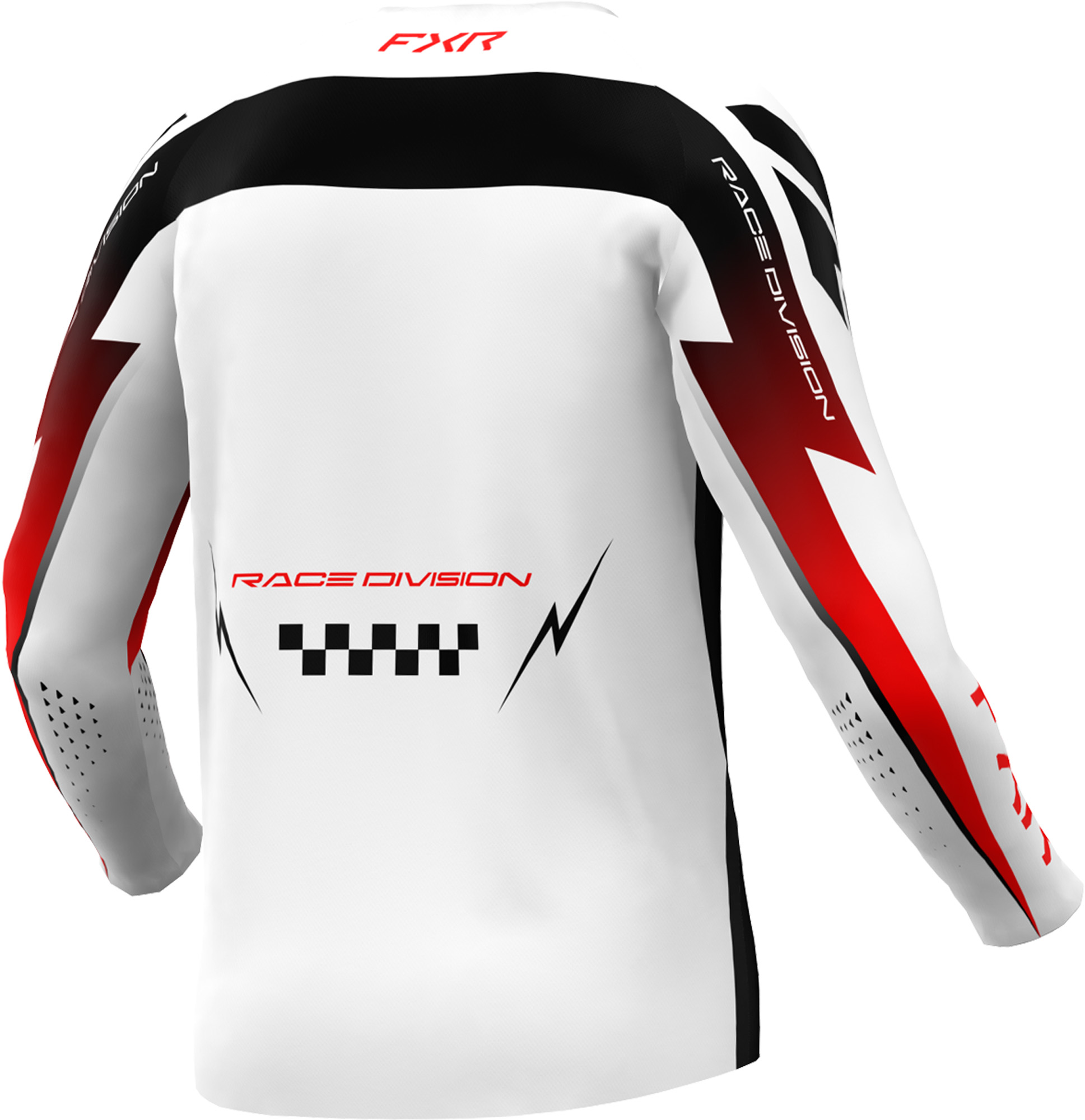 FXR Clutch Pro Maglia da motocross bianco/rosso/nero 2XL Figura 2