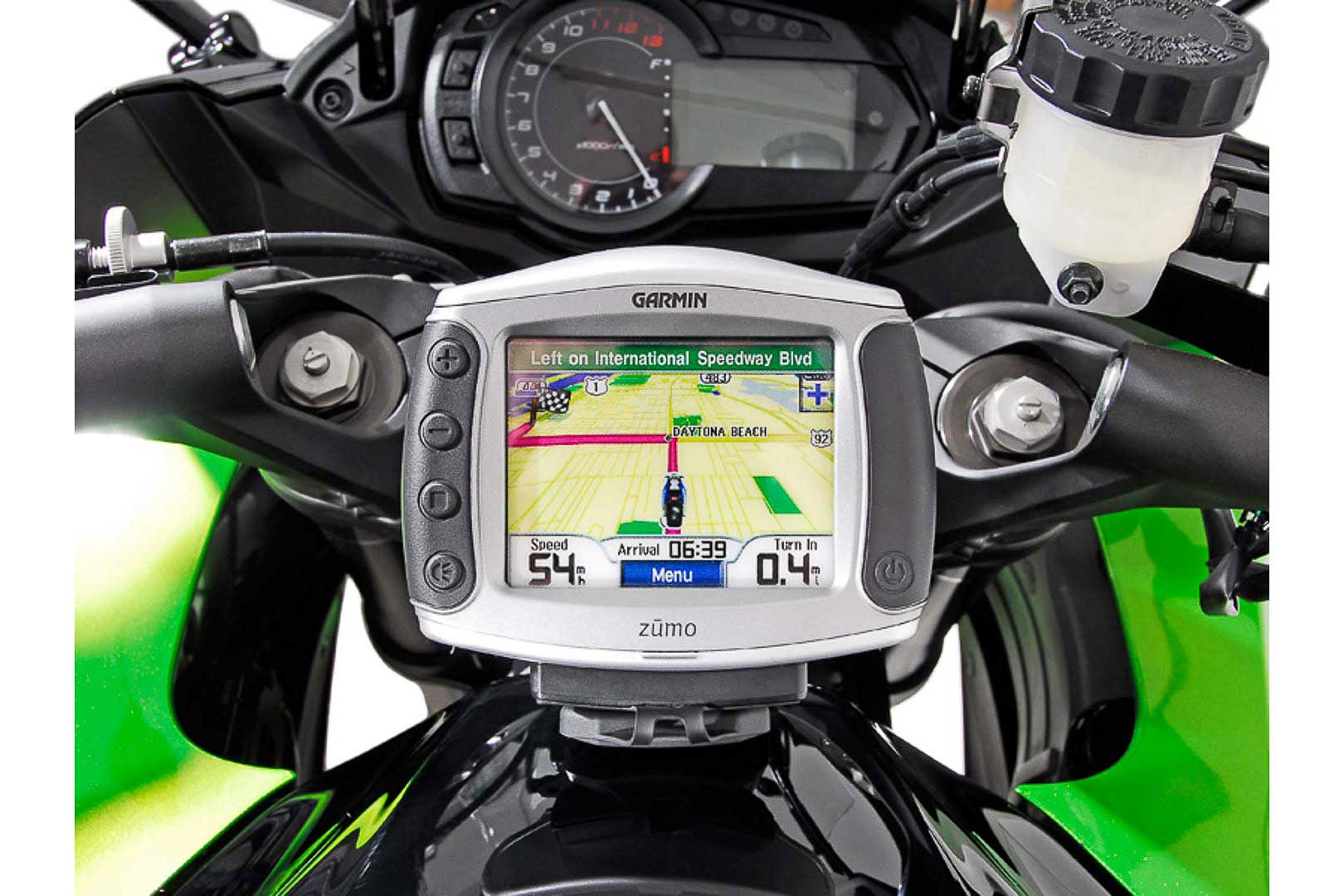 SW-Motech GPS-fäste för styre - Svart. Kawasaki Z1000SX, Ninja 1000SX, 1100SX / SE. Figur 4