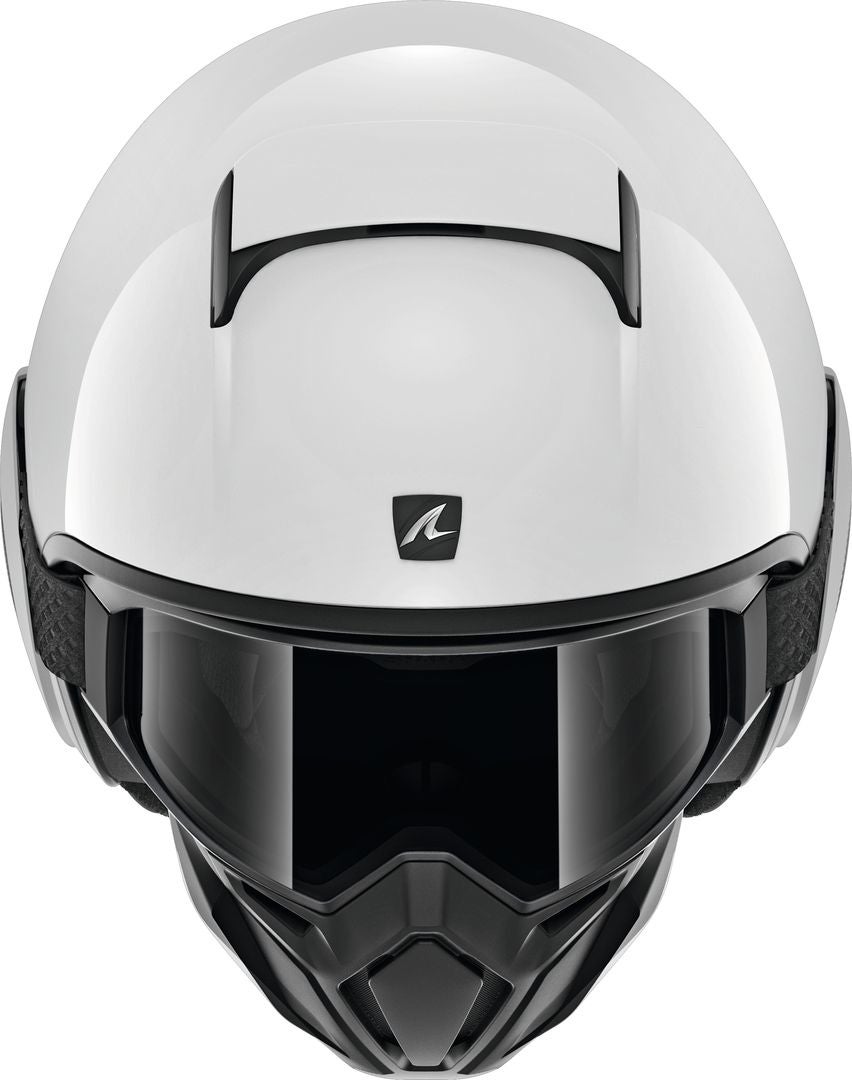 Shark Street-Drak Blank Jet Helm Wit Verlies (59/60) Figuur 2