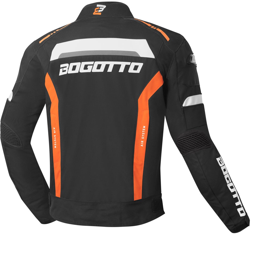 Bogotto GPX waterproof Motorcycle Textile Jacket black/orange 3XL Figure 2