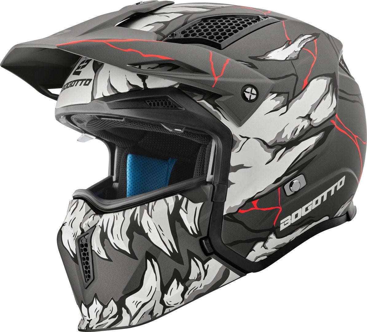 Side view of Bogotto Radic Skulash 22.06 Helmet