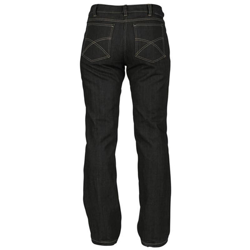 Furygan Jean 01 Jeans de motocicleta feminina preto 36 Figura 2