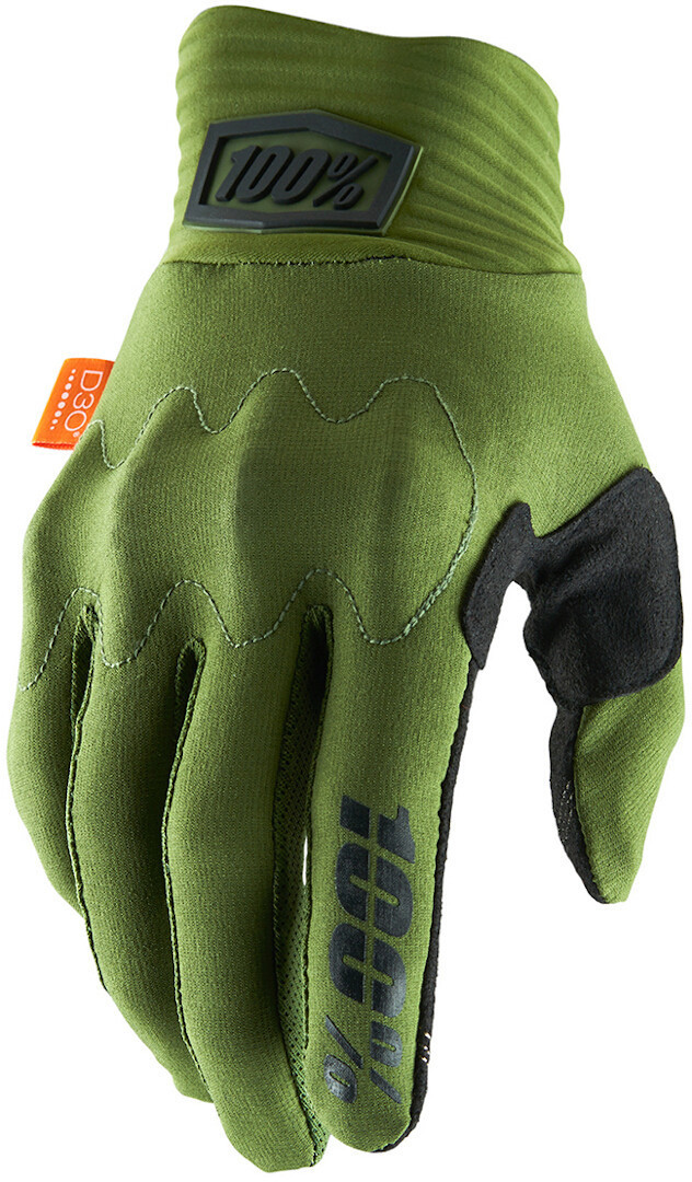 100% Cognito Bicycle Gloves orange 2XL Figure 1