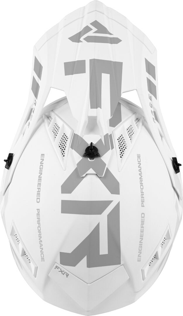 FXR Helium Prime Capacete de Motocross Branco L (59/60) Figura 2