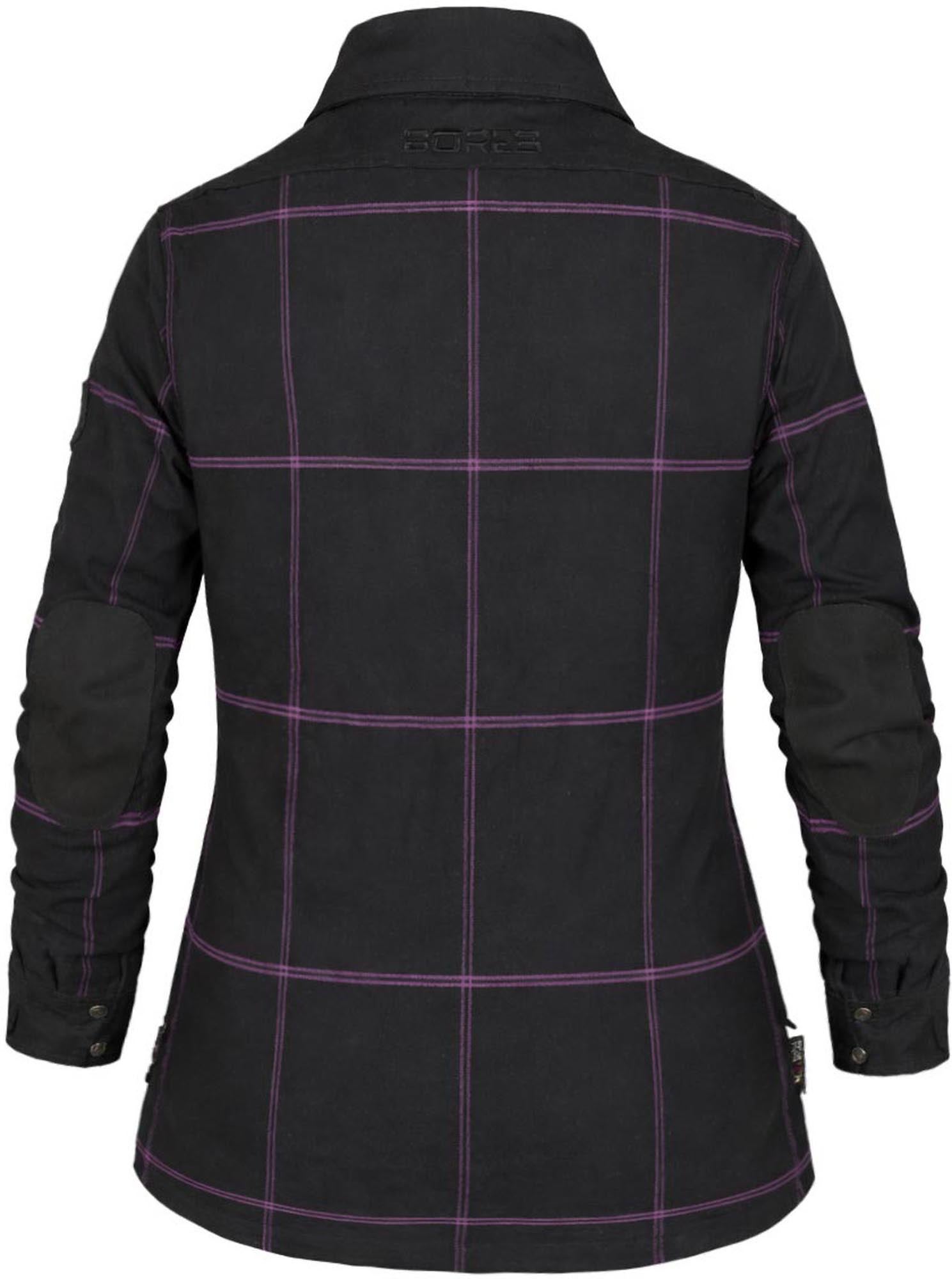 Bores Lumberjack Premium Plus Bortexx Ladies Motorcycle Shirt AAA black/pink 4XL Figure 3