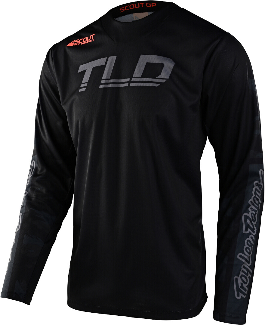 Troy Lee Designs Scout GP Recon Brushed Camo Motocross tröja XXL Figur 1