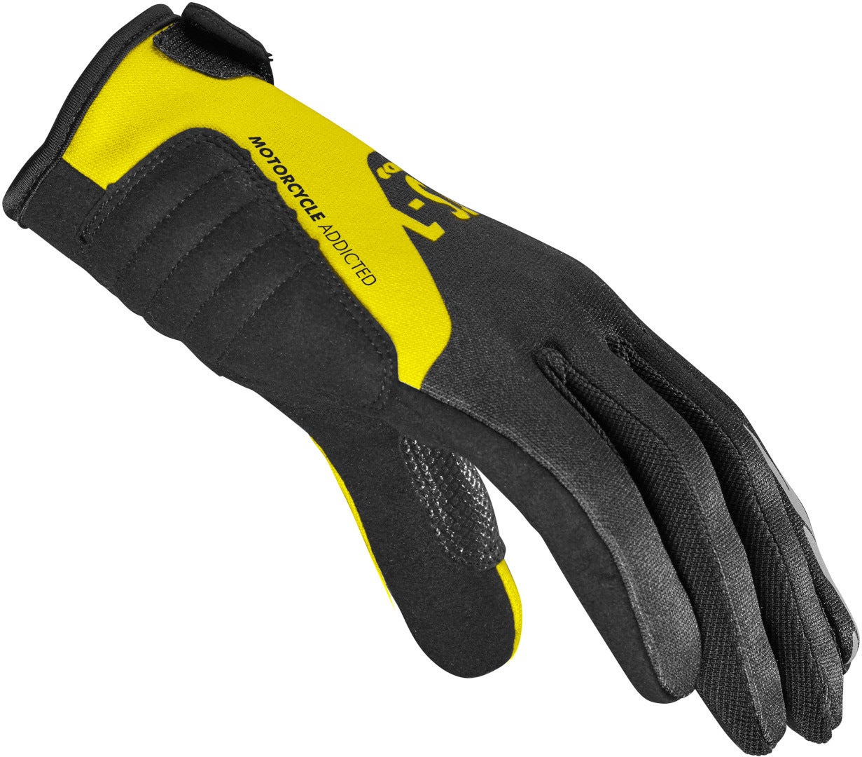 Spidi CTS-1 K3 Motorcykelhandsker sort/gul L Figur 2