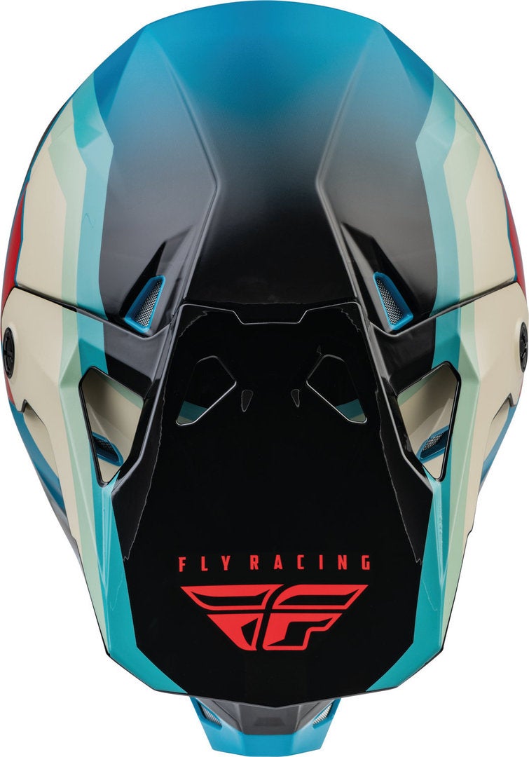FLY Racing Formula CP Rush Motokrosová přilba černý/bílý/modrý XL (60/61) Obrázek 3