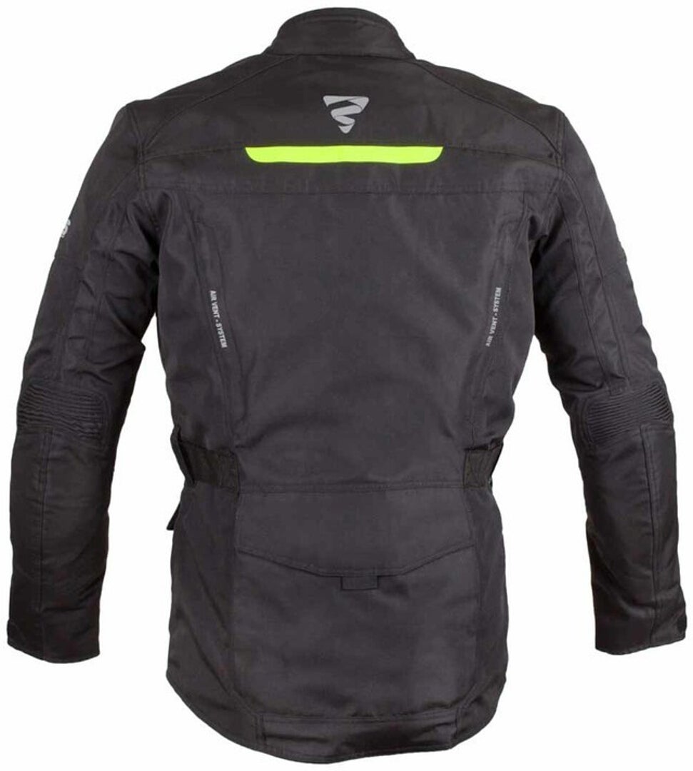 GMS Gear Motorcycle Textile Jacket black/neon XL Figure 5