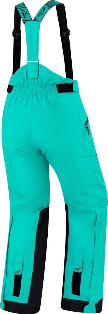 FXR Fresh 2023 Ladies Snowmobile Bib Pants green/black 12 Figure 2