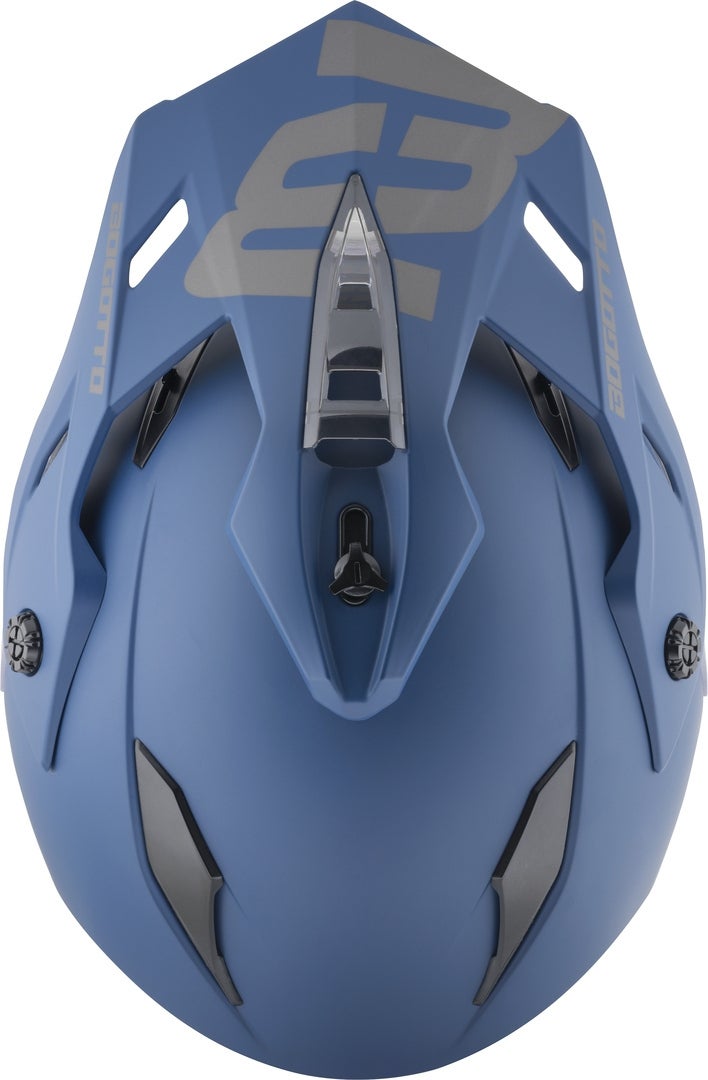 Bogotto H331 BT Bluetooth 엔듀로 헬멧 블루 매트 XL 그림 11
