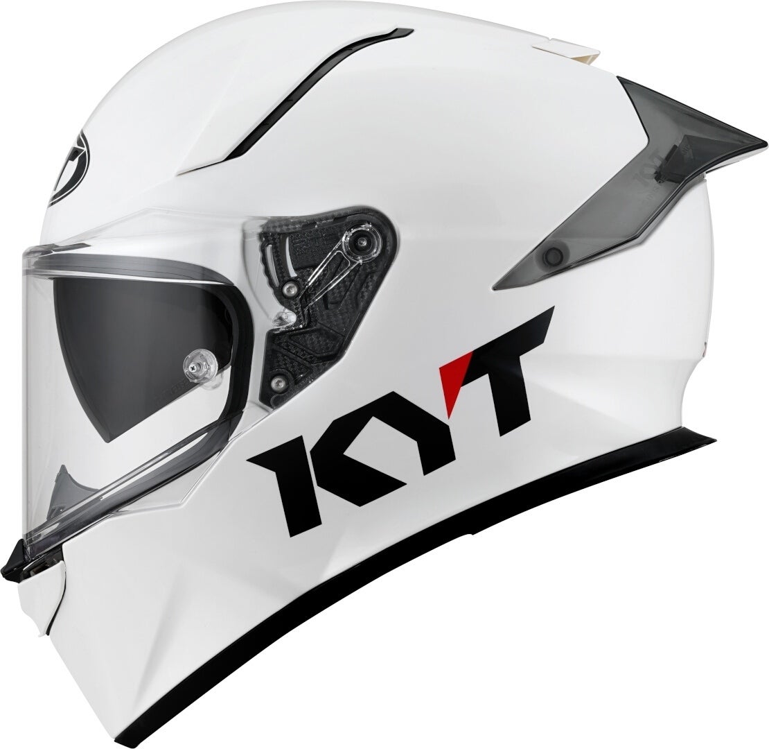KYT R2R Plain Casque Blanc XXL (63) Figure 5