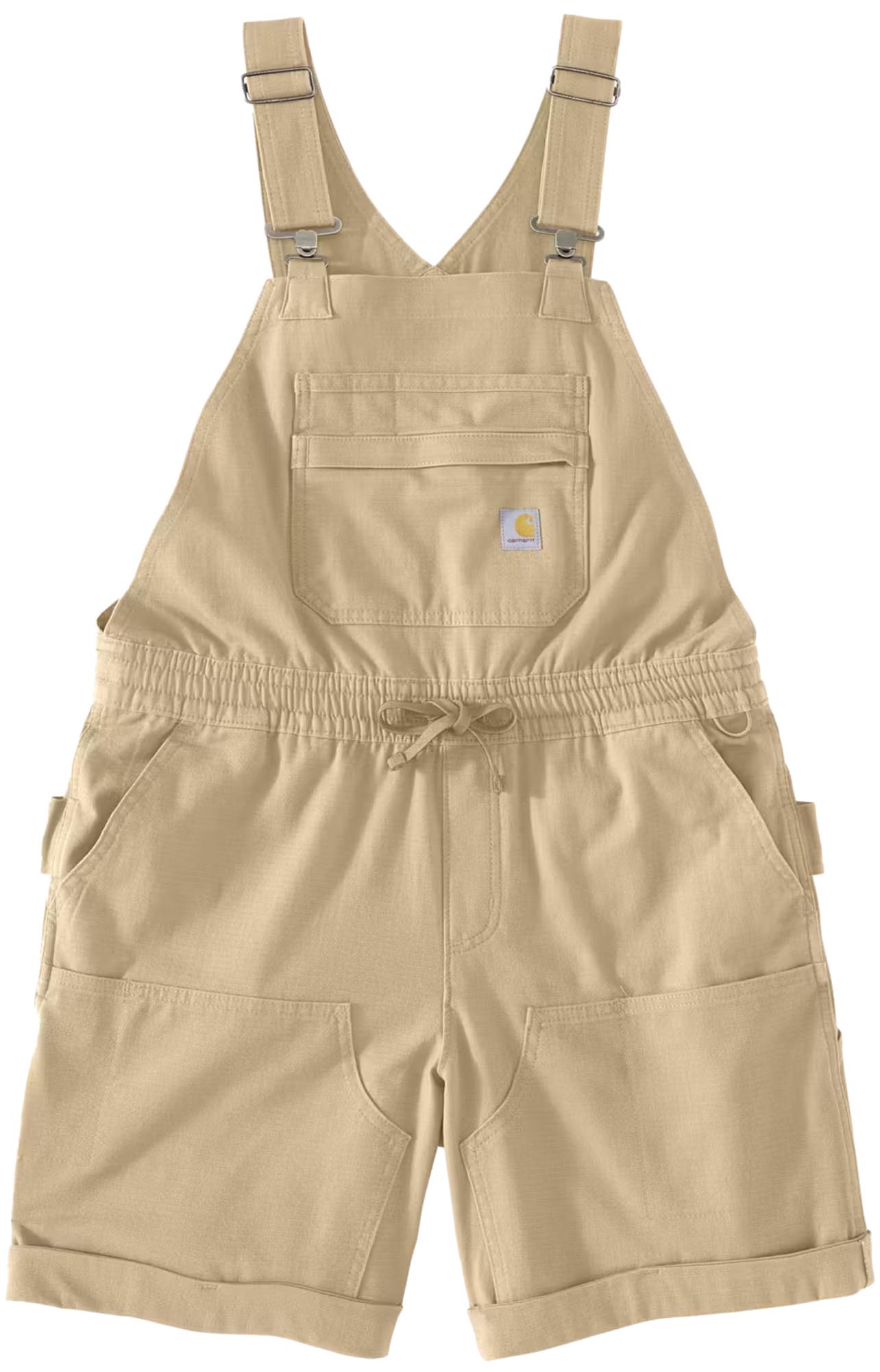Carhartt Rugged Flex Ripstop レディース・ショータル ベージュ S 図1