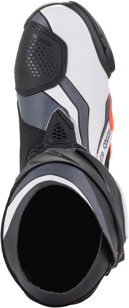 Alpinestars Supertech R Motorcycle Boots black/grey/red 40 Figure 3