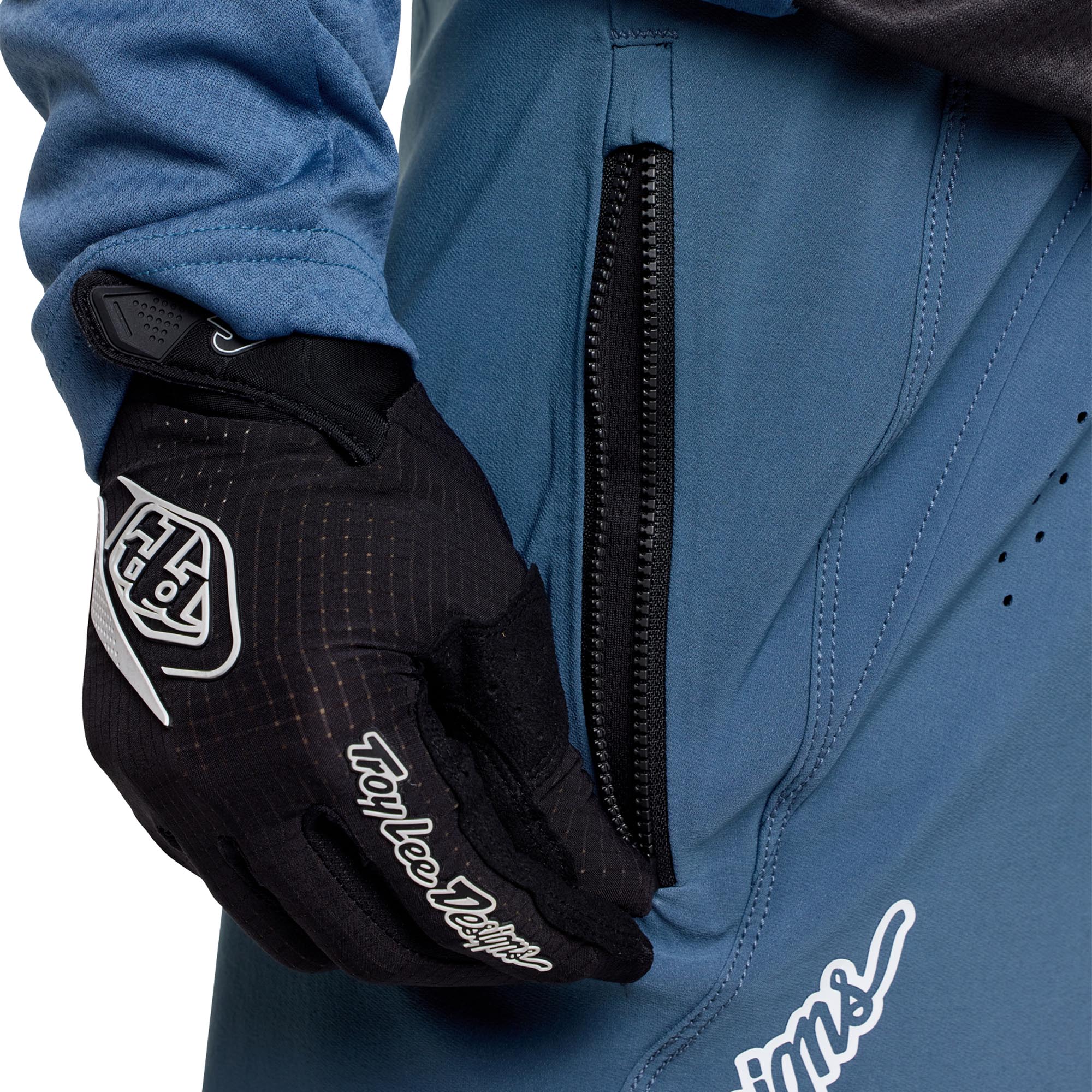 Troy Lee Designs Stage Shell Mono Pantaloncini da ciclismo blu/grigio 34 Figura 5