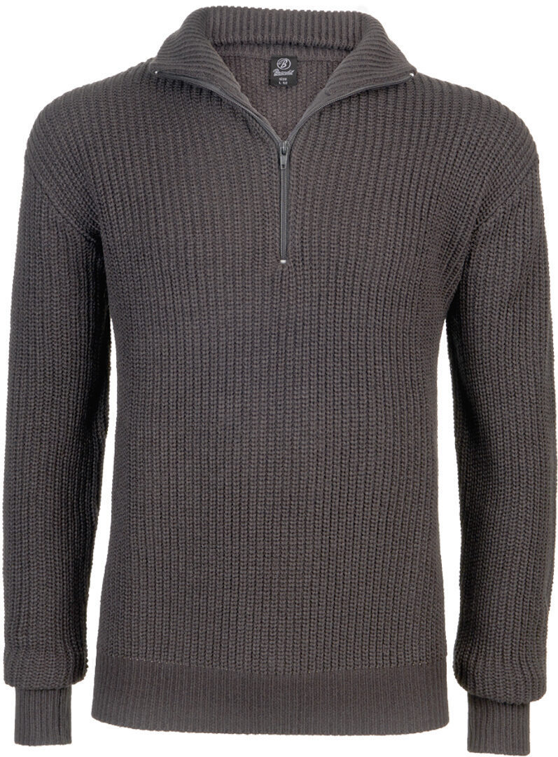 Brandit Marine Pullover Troyer anthracite M Figure 1