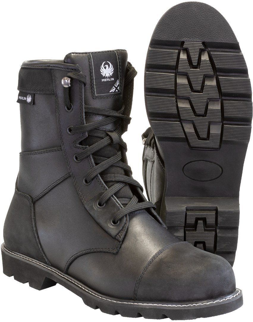 Merlin Bandit D3O Waterproof Motorcycle Boots black 43 Figure 3
