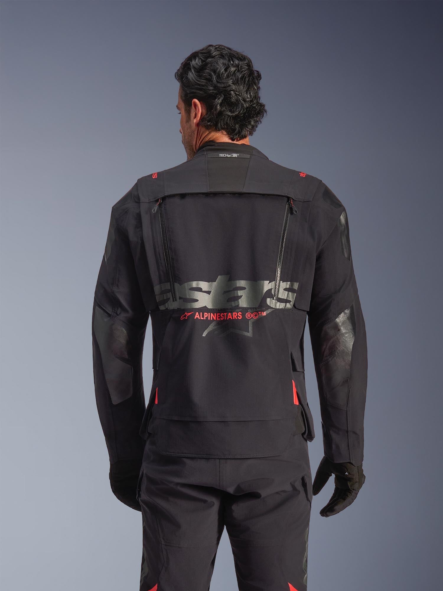 Alpinestars Harok Pro Drystar XF vattentät motorcykel textil jacka svart S Figur 7