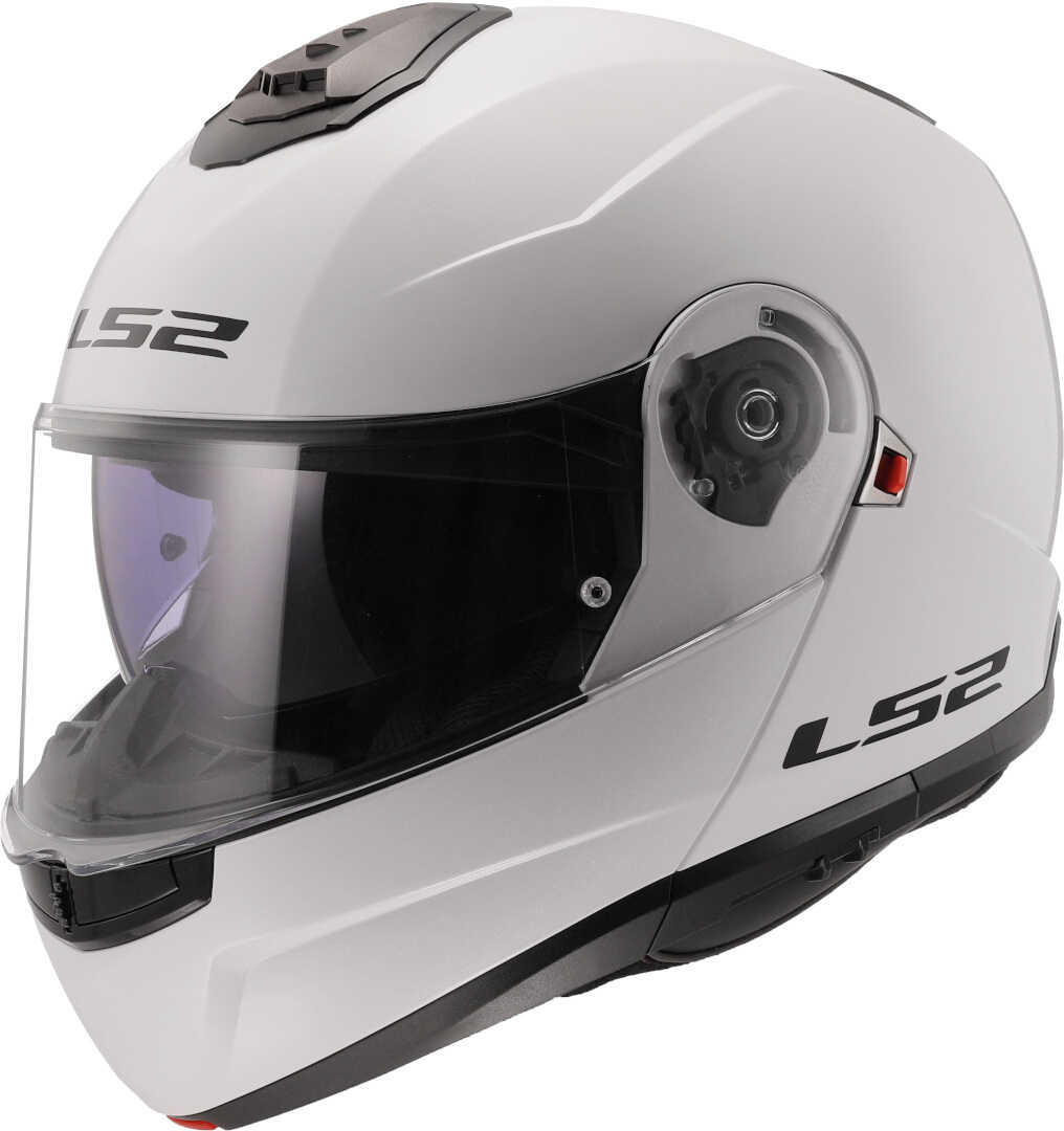 LS2 FF908 Strobe II Solid ヘルメット 白い L(59/60) 図1