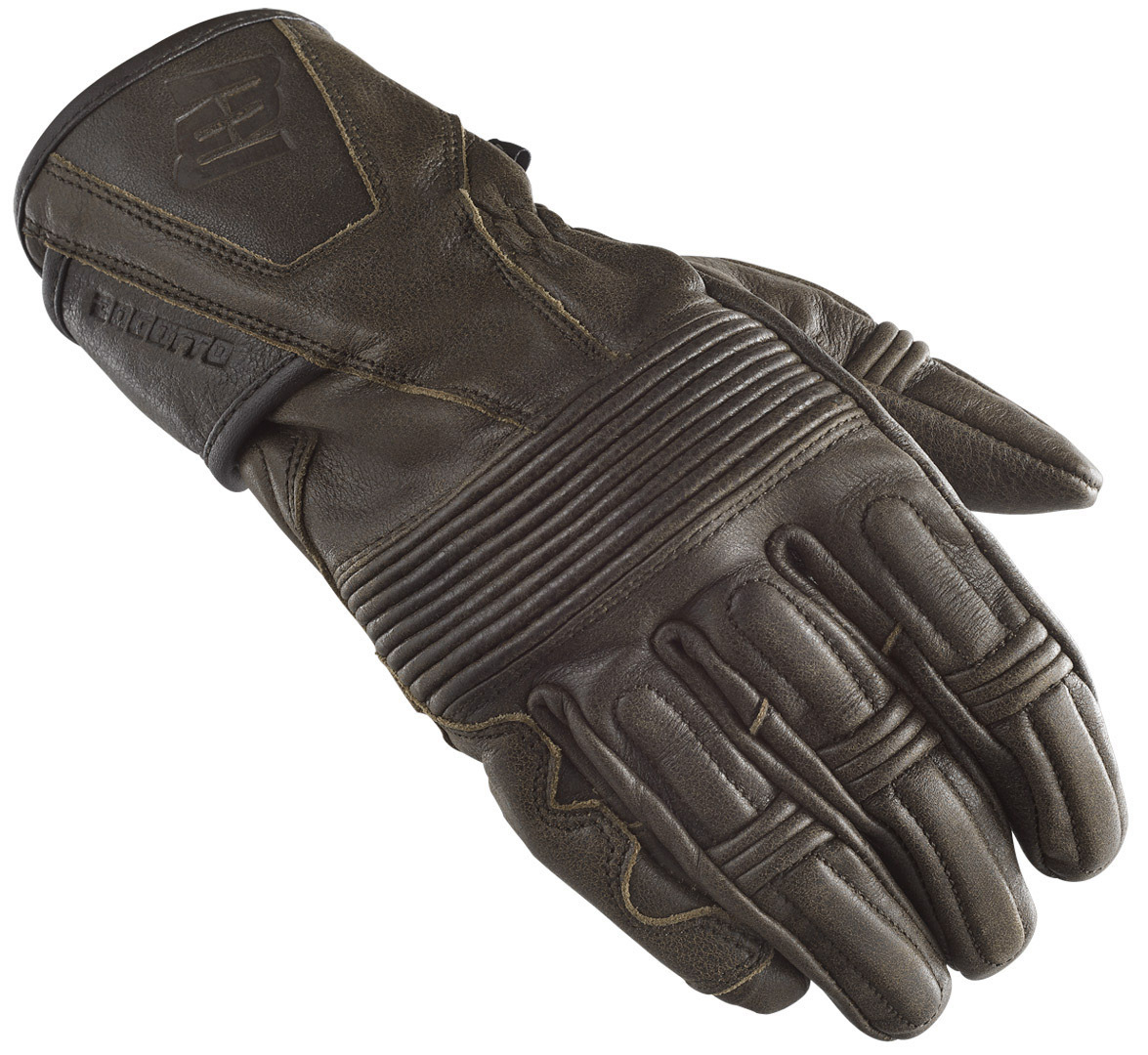 Bogotto Classic Motorcycle Gloves dark brown S Figure 1