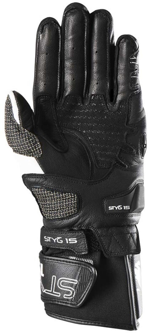 Furygan Styg 15 Motorcykel handsker Sort/hvid L Figur 2