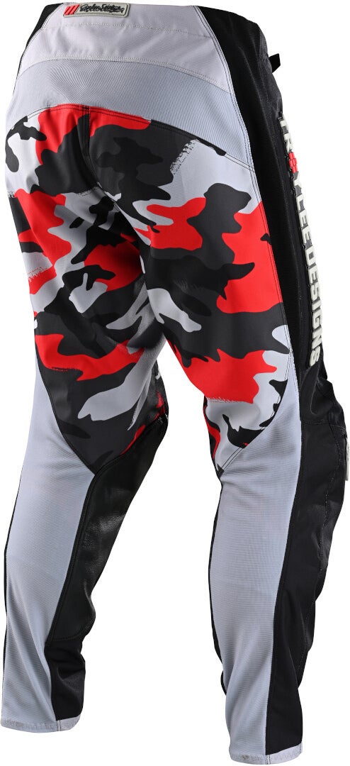 Troy Lee Designs GP Formula Camo Motocross bukser sort/grå/rød 30 Figur 2