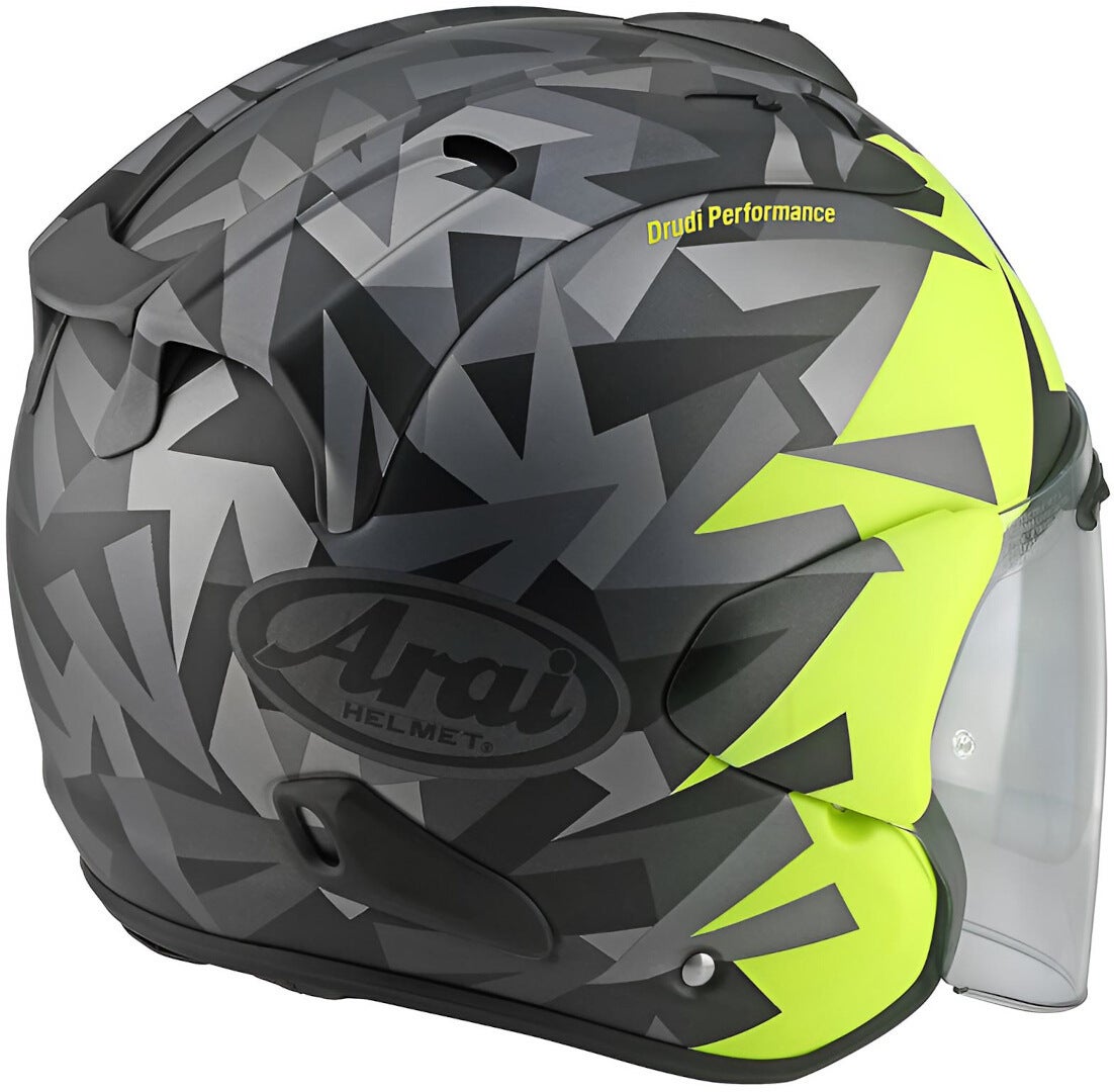 Arai SZ-R EVO Mimesis Jethelm schwarz/grau/gelb L (59) Abbildung 2