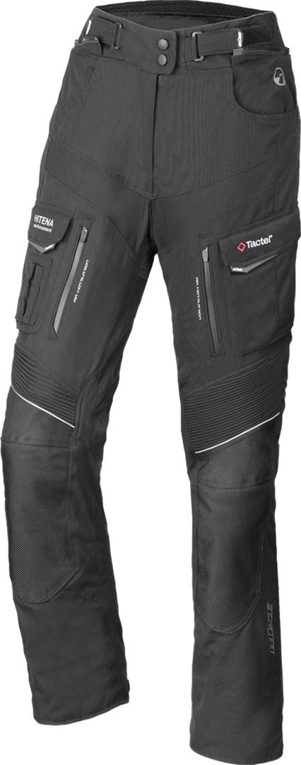 Büse Open Road II Damer motorcykel tekstil bukser Sort Short 22 Figur 1