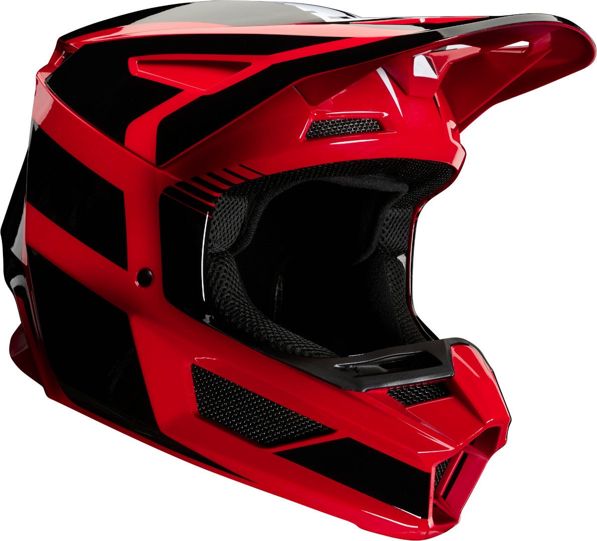 Fox V2 Hayl Jugend Motocross Helm rot M Abbildung 5