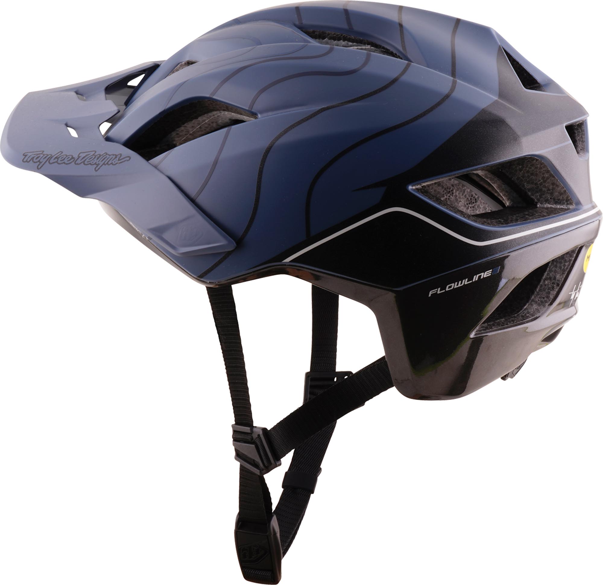 Troy Lee Designs Flowline SE MIPS Dipped Bicycle Helmet blue/black M-L (57/59) Figure 6