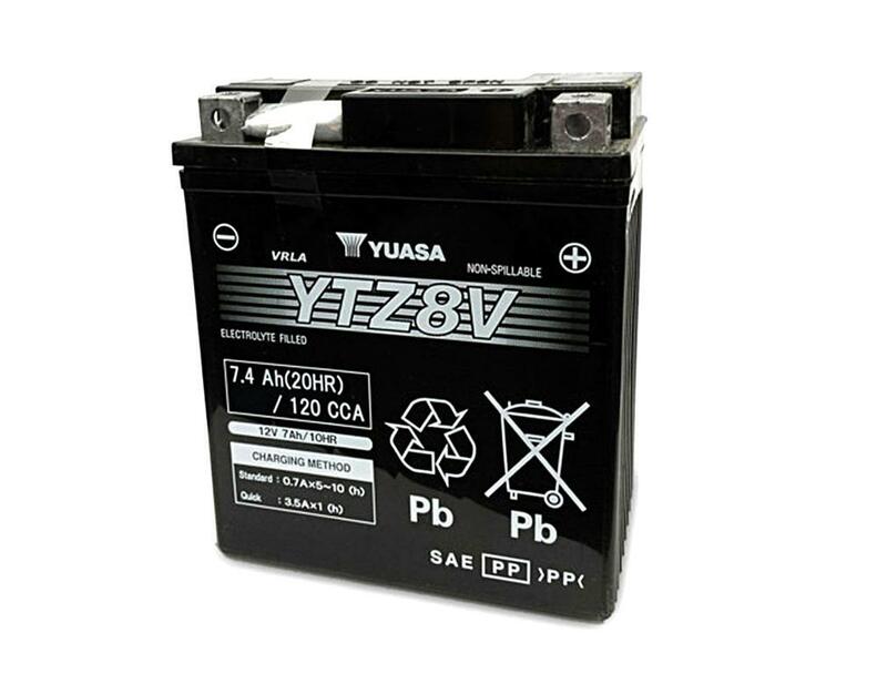YUASA YTZ8V AGM W/C Baterie AGM fără întreținere de înaltă performanță Figura 2