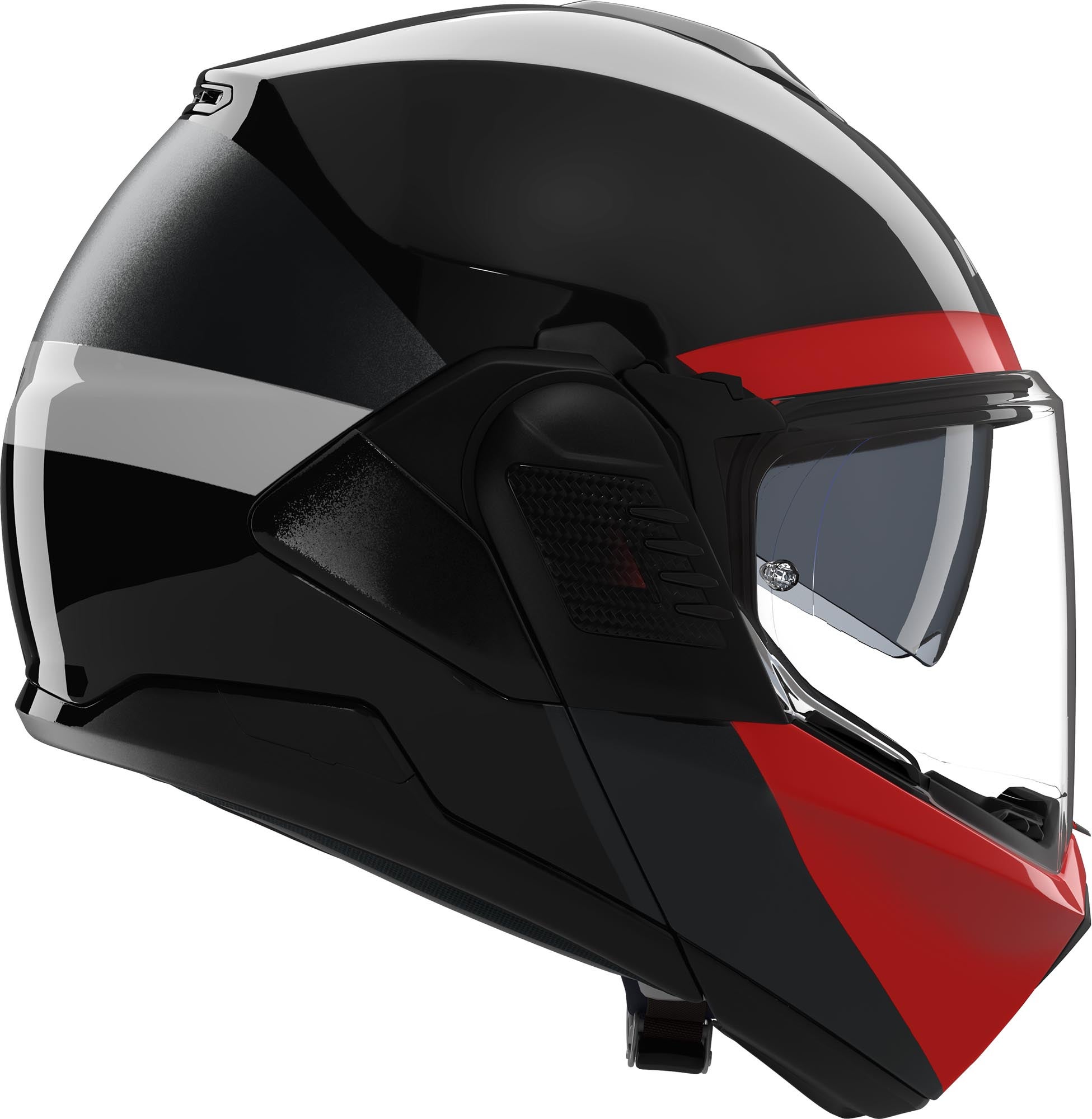 Nolan N120-1 Blocco Helmet black/grey/red XS (55) Figure 4