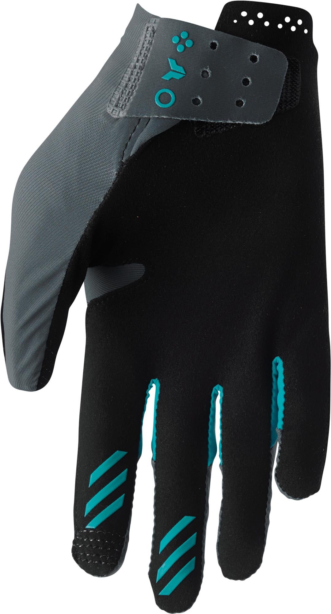 Thor Sportmode Iconic Dame Motocross Handsker grå M Figur 2