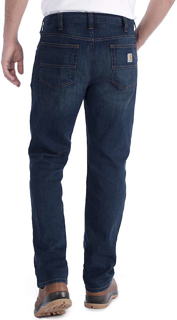 Carhartt Rugged Flex Straight Tapered Jeans mørkeblå 34 L34 Figur 9
