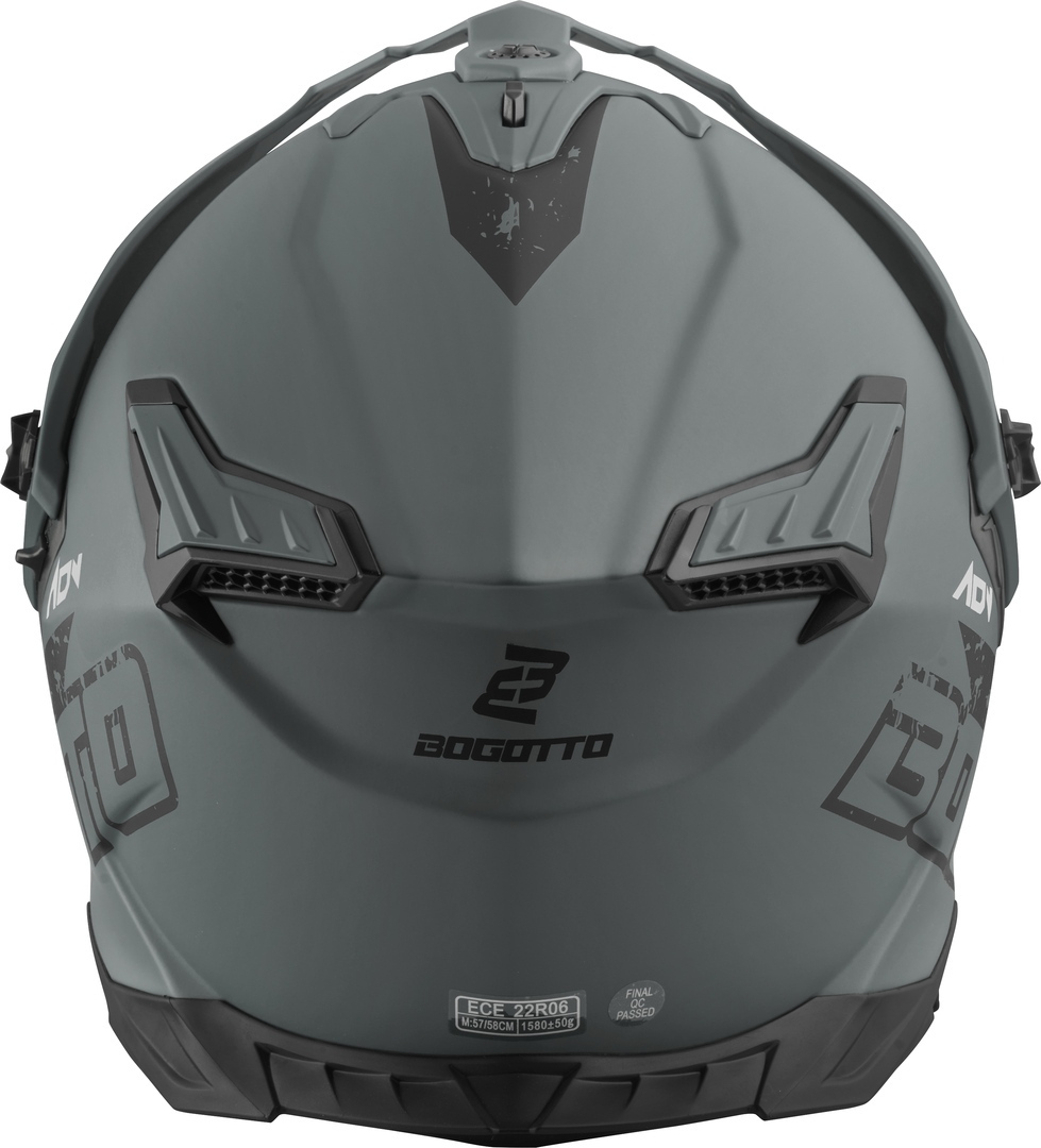 Bogotto FG-601 Duo Cască Enduro din fibră de sticlă Anthracite Matt XXXL Figura 9