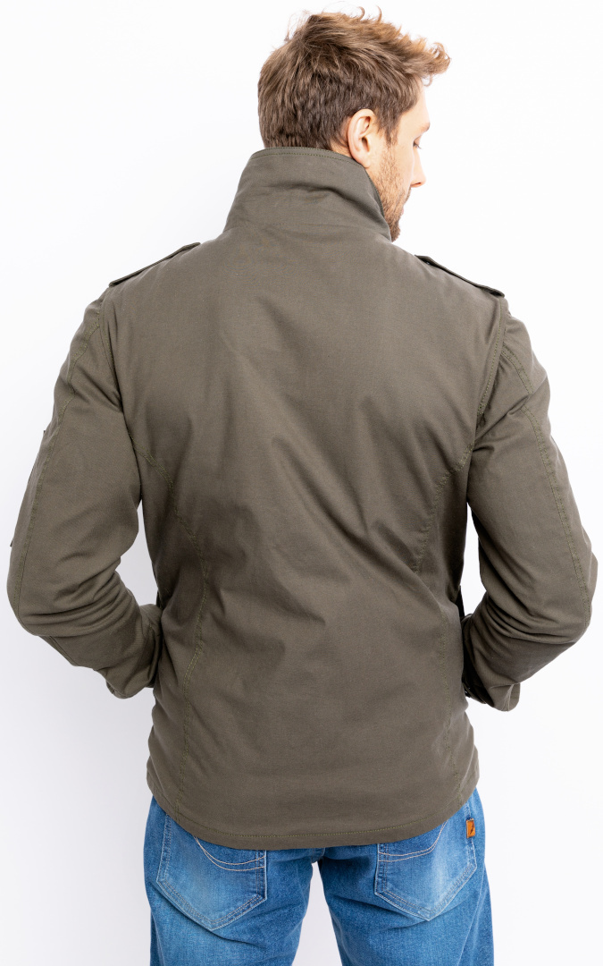 John Doe Explorer Motorfiets textiel jas Olive M Figuur 7