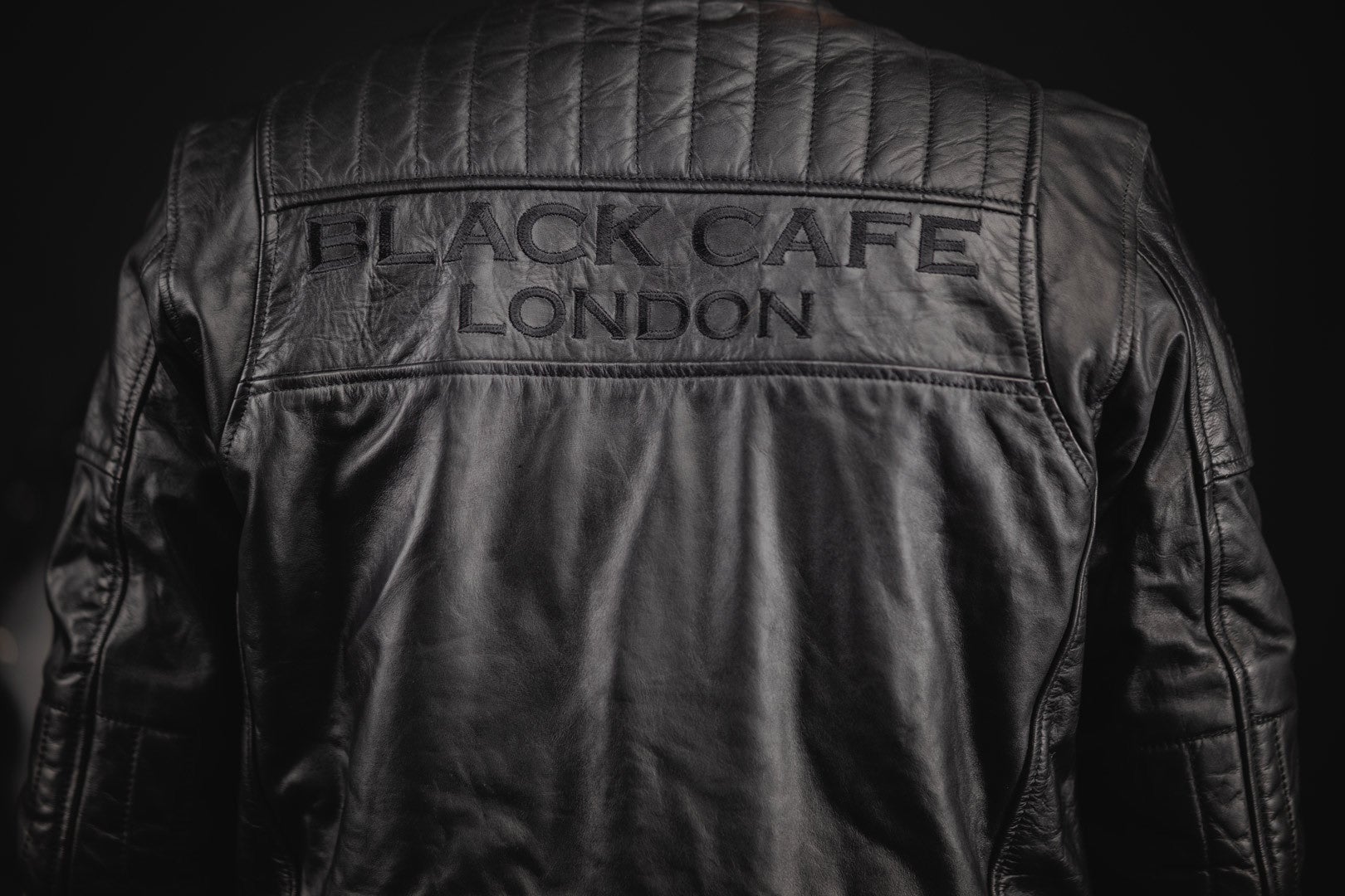 Black-Cafe London Philadelphia Kožená bunda černá 60 Obrázek 4