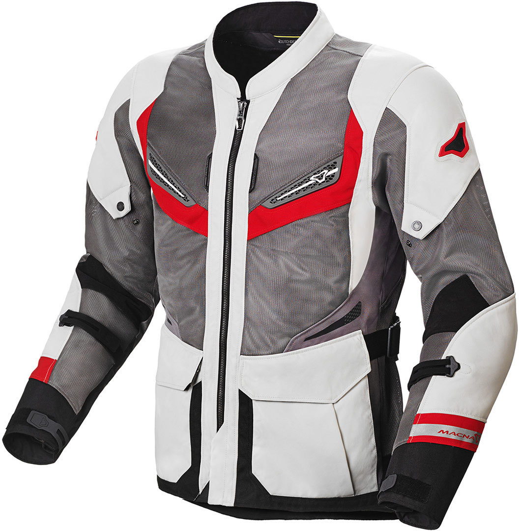 Macna Aerocon NightEye Motorrad Textiljacke rot M Abbildung 1