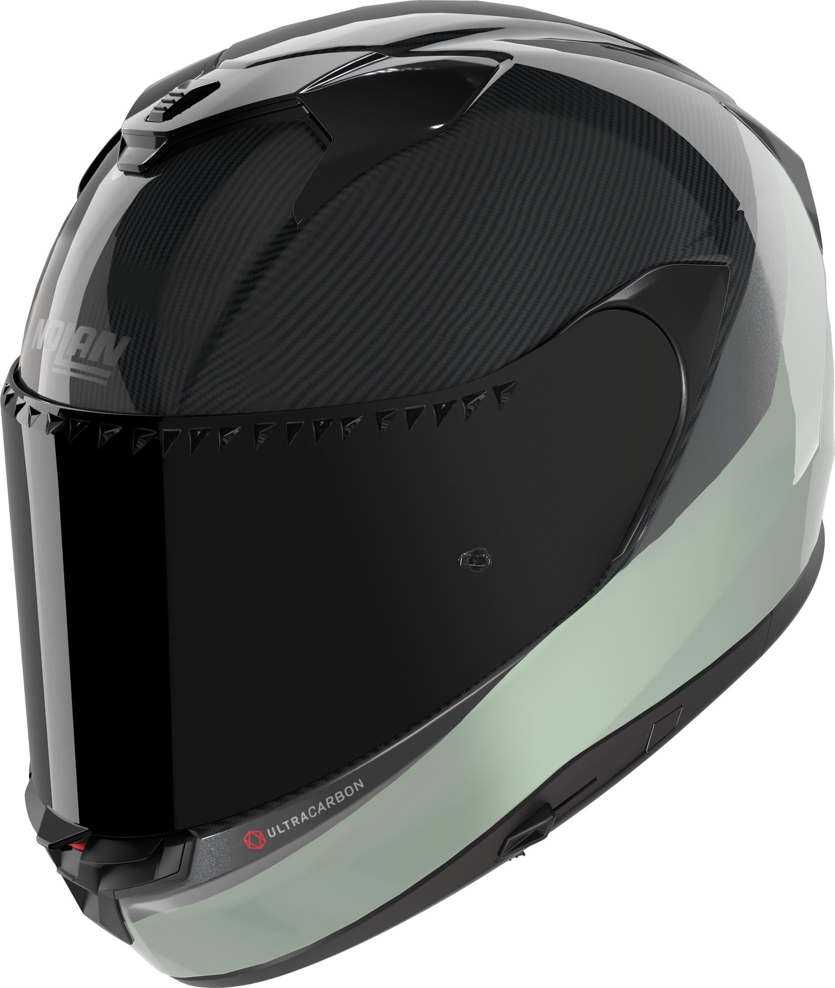 Nolan X-904 Ultra Carbon Verniciatura Speciale Casque noir/vert XXL (64) Figure 1