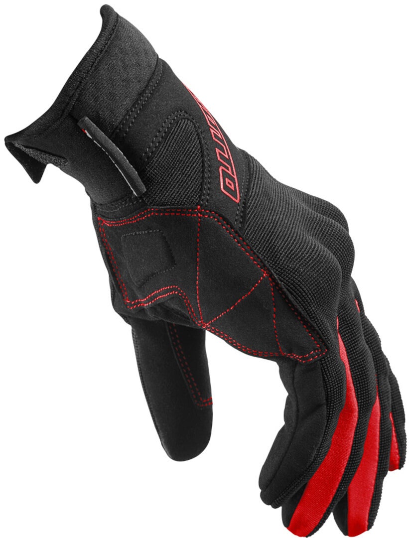 Bogotto F-ST Motorcykelhandsker sort/rød S Figur 3