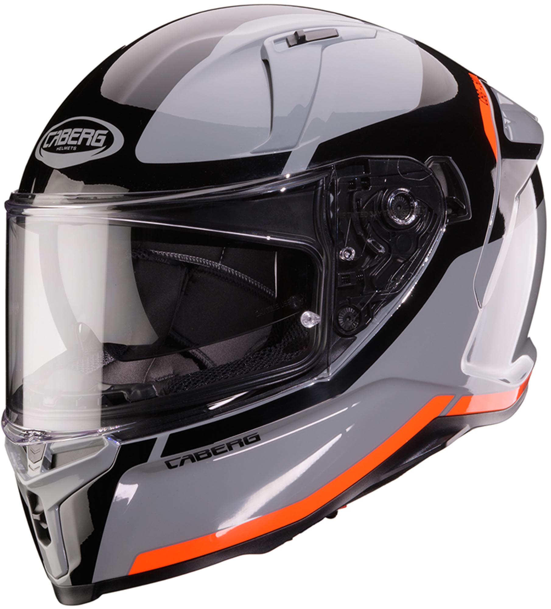 Caberg Avalon X Pure Helm grau/schwarz/rot L (59/60) Abbildung 1