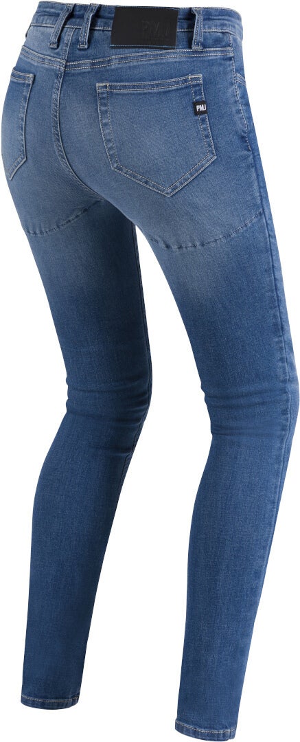 PMJ Skinny Damen Motorradjeans hellblau 31 Abbildung 2