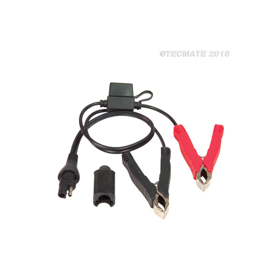OPTIMATE Batteriekabel Krokodilklemmen auf SAE (No.14) Figura 1